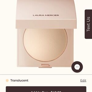 Laura Mercier Translucent flawless pressed Powder, NWT in box translucent